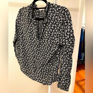 Zara Woman Professional Black Blouse